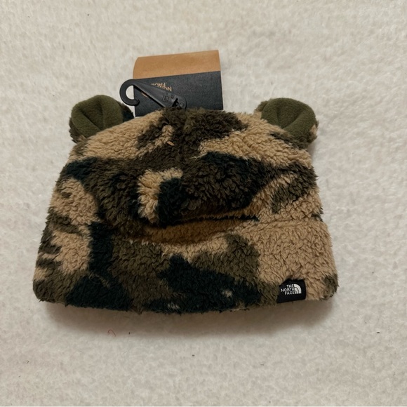 Baby Sherpa North Face Beanie Hat - Picture 1 of 8